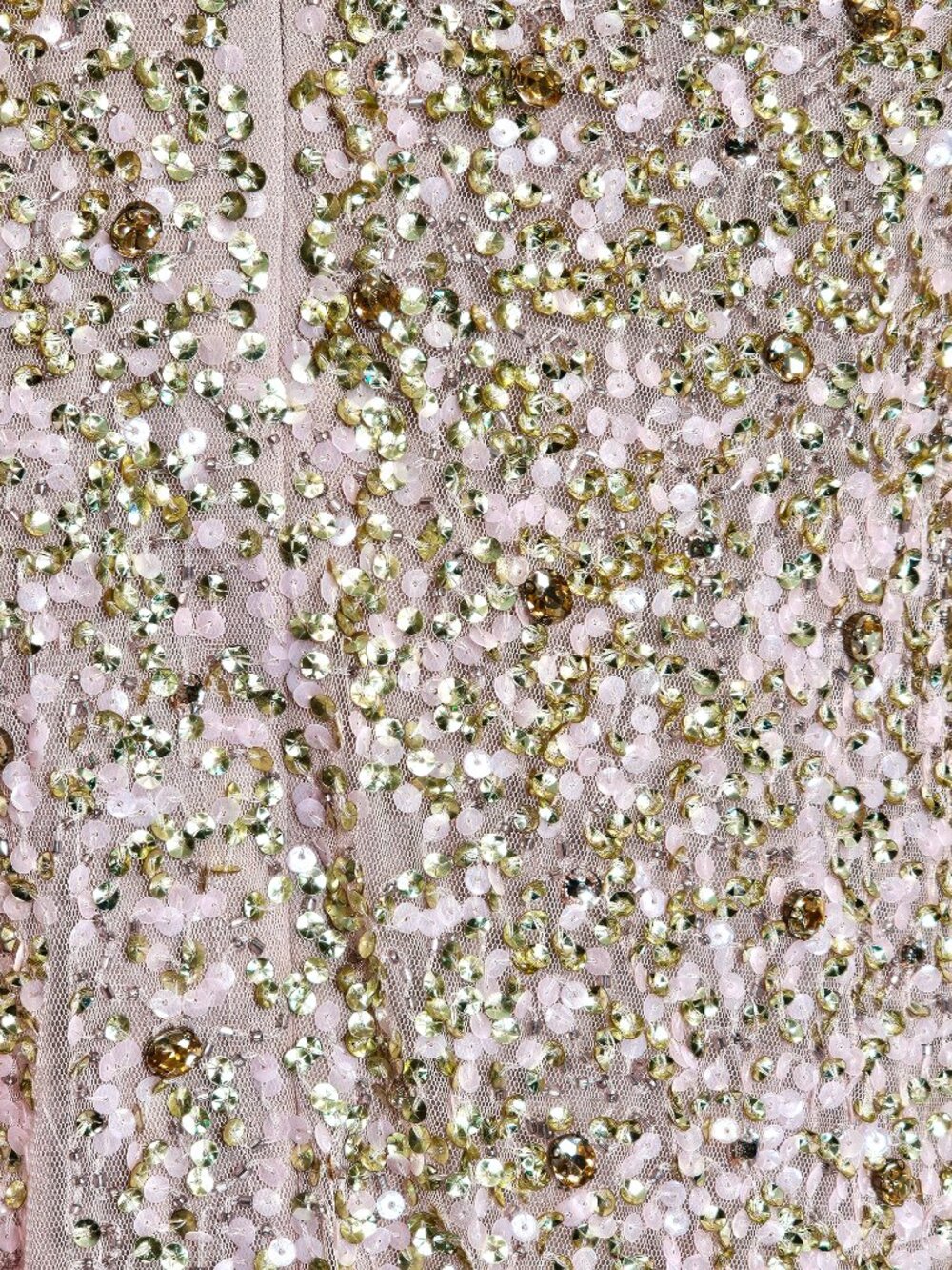 Mac Duggal Blush Beaded One Shoulder Gown Size 14 — As-Is - Picture 6 of 17
